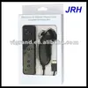 Provide black color game controllers for Wii (remote and nunchuk)