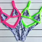 Personalized all over print bikinis woman swimwear, custom bikinis in bulk