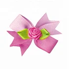 Garment Beautiful Satin Ribbon Artificial Flower Factory