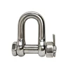 Stainless Steel Dee Shackles With Safety Bolt Pin