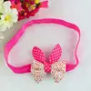 Customized Color Size Bows for Girls Hairbands Cute Baby Hair Bows F699