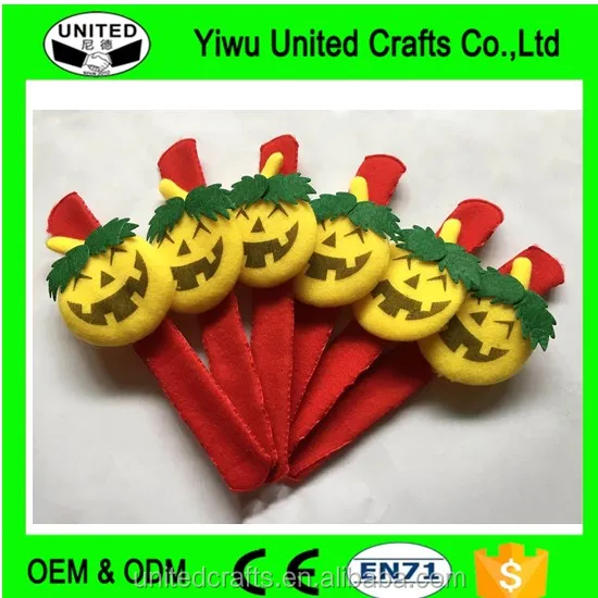 halloween bracelet wristband toys pumpkin hand circle children