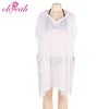 Factory price wrap around dress summer wear for hot ladies sexy beach cover ups