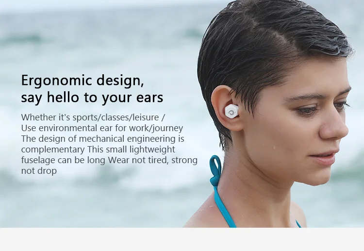 2019 Earteana TWS F8 Hifi Sound TWS Bluetooth 5.0 Wireless Earbud xiaomi bluetooth earphone with Charging Case - ANKUX.COM