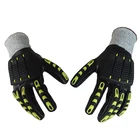 Eco-friendly cheap odorless cut wear resistant mens working safety cut 5 impact gloves