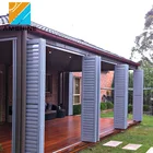 Australian standard air flow fixed aluminium shutter glass louver windows