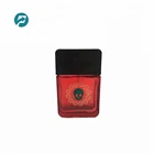 2017 new design 30ml rectangular cosmetic spray perfume glass bottle