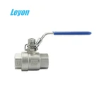 pressure regulating valve auto shut off water valve medical 2-1/2 inch food grade threaded ball valve