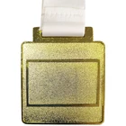 Zinc Alloy Medallion Brass Die Casting Metal Medallion Marathon Running Medals Rectangle