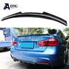 For BMW F30 F80 carbon fiber spoiler M4 style rear spoiler