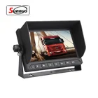7 inch tft color monitor rear view camera monitor