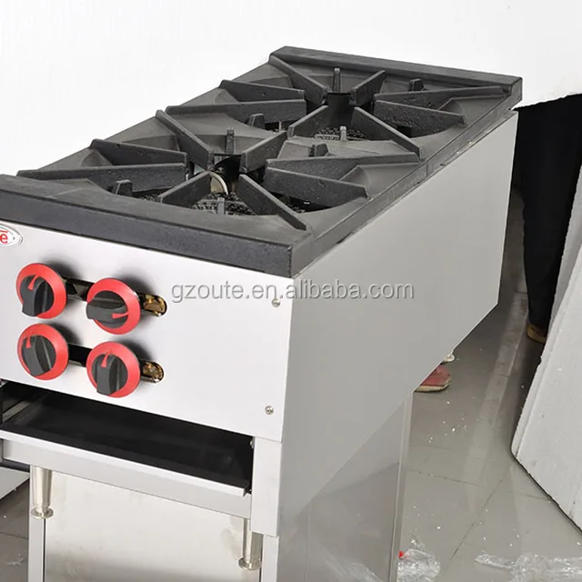 kitchen counter top gas cooker with 2 burner gas cooking range