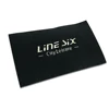 High quality oem logo large damask woven plain clothing labels