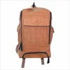 Boshiho light brown wooden color natural cork backpack