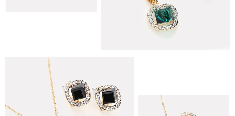 AYAYOO Bridal Jewelry Sets Indian African Beads Jewelry Set Gold Color Fashion Jewelery Sets For Women Wedding Costume Jewellery (3)