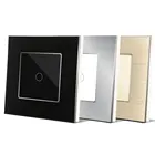 Bingelec WIFI Touch Switch 1 Gang 1 Way Aluminum Frame Wireless Smart Wall Switch Control By Google Home