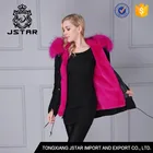 Elegant and beautiful girls faux black fur coat with big fur hooded
