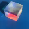 polarization beam splitter cube spectral optical glass prism for sale