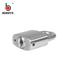2018 BOZZYS Top rated 40MM high security solid stainless steel padlock