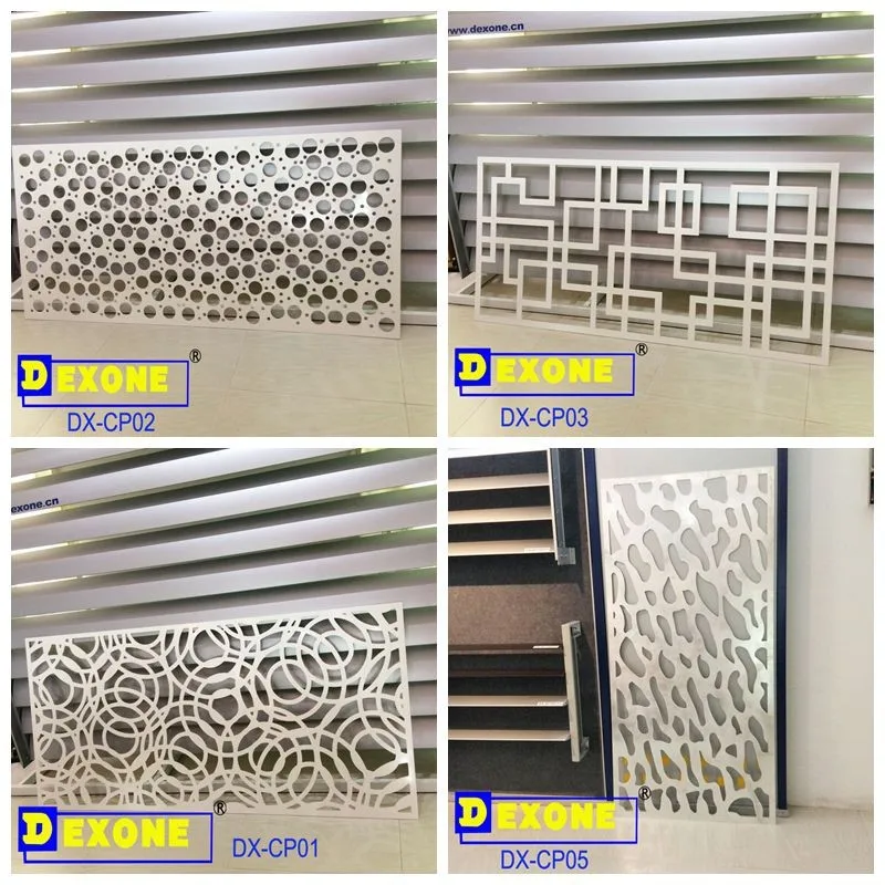 Metal Curtain Wall Aluminium Decorative Perforated panel