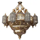 Luxury decorative Masjid hotel project large chandelier