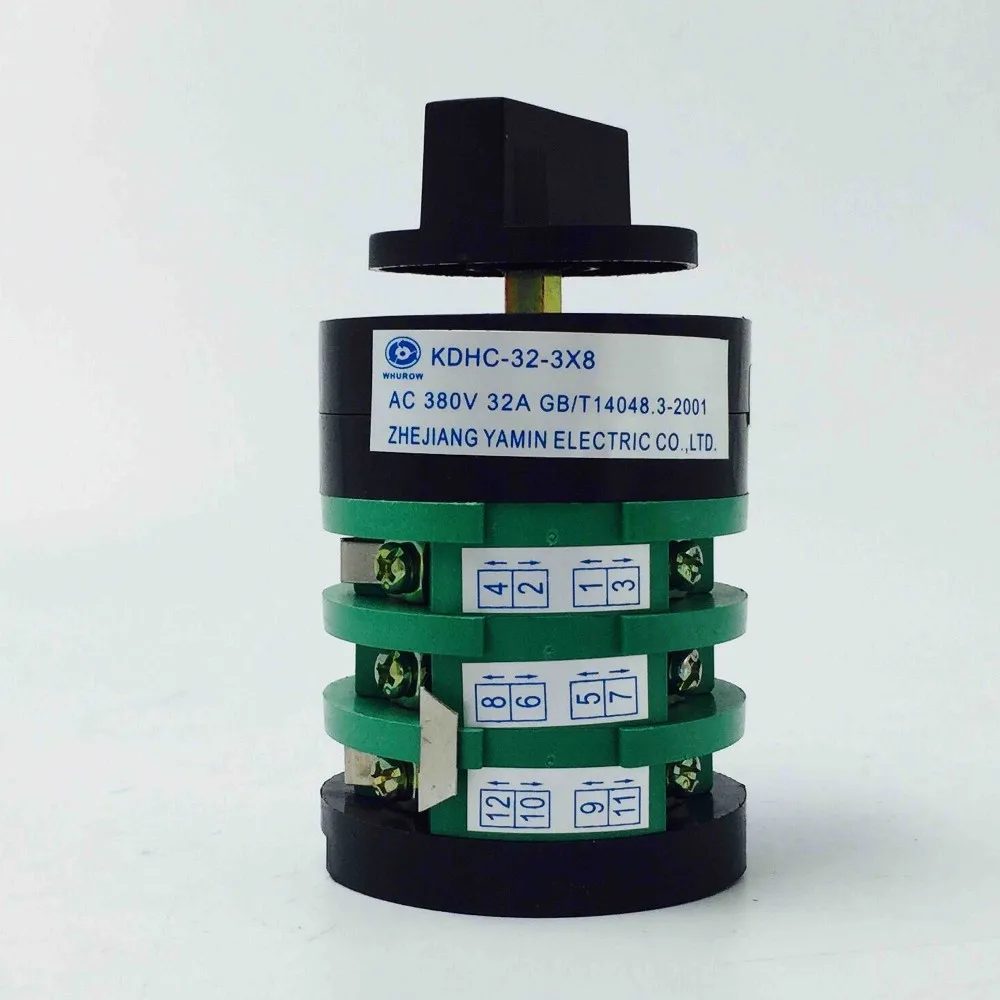 Kdhc Series Welder Switch Electric Changeover Cam Rotary Switch Co2 Gas