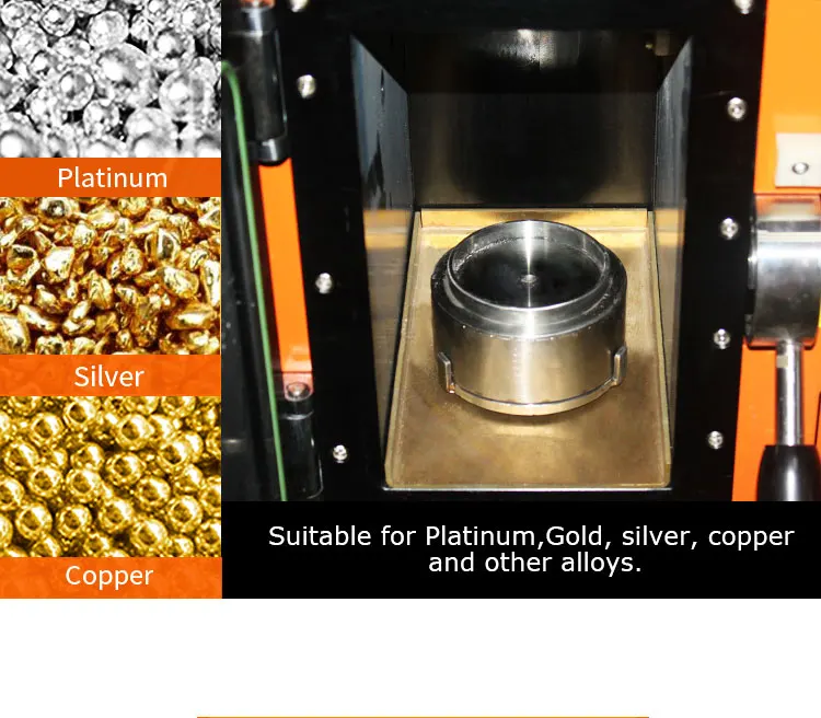 yihui centrifugal rotary casting machine for platinum gold