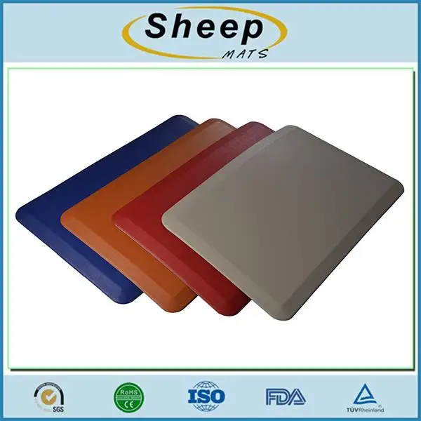 Decorative durable anti fatigue floor good quality floor kitchen mat