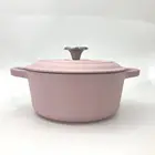japanese hot pot cast iron enamel pot non stick cookware casserole soup steamer dutch oven kitchenware