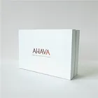 White paper board gift packing box luxury design