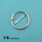32mm-1-1/4'' ring binder clips metallic color book ring