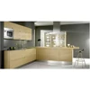 HS-CG1366 pvc countertop sink wood veneer design country style kitchen cabinet door practical