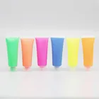 Shining in the dark light body paint, print your own logo on the tube washable liquid body paint