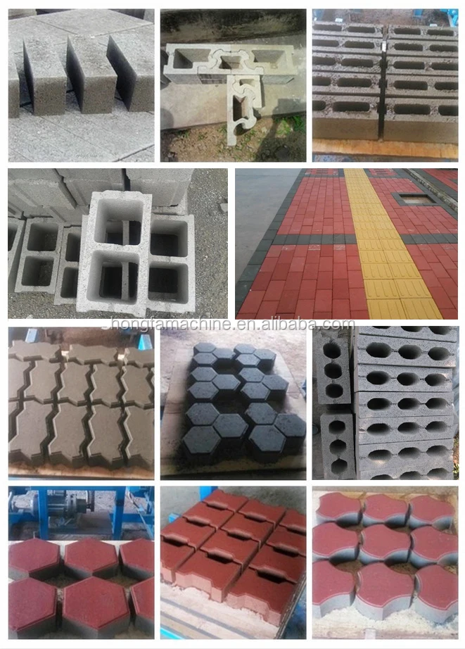 QT12-15 fully automatic concrete block making machine concrete block making machinery