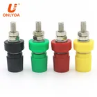 Pure copper nickel plated screw type binding post