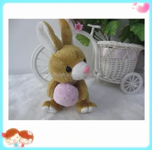 wholesale custom easter gift cute plush animal toy bunny rabbit