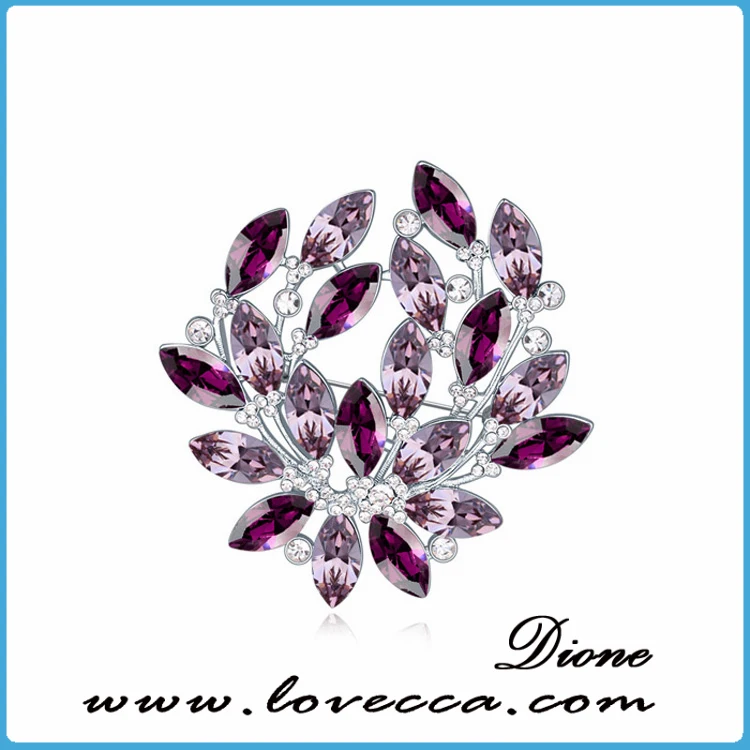 big crystal brooches ,Elegant fancy brooch design,Rhinestone brooch design