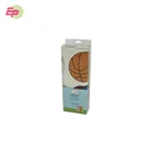 Custom logo printed transparent plastic box for gift packaging