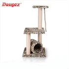 Leopard print Luxurious sisal cat products cat scratcher post ,cat tree,pet products