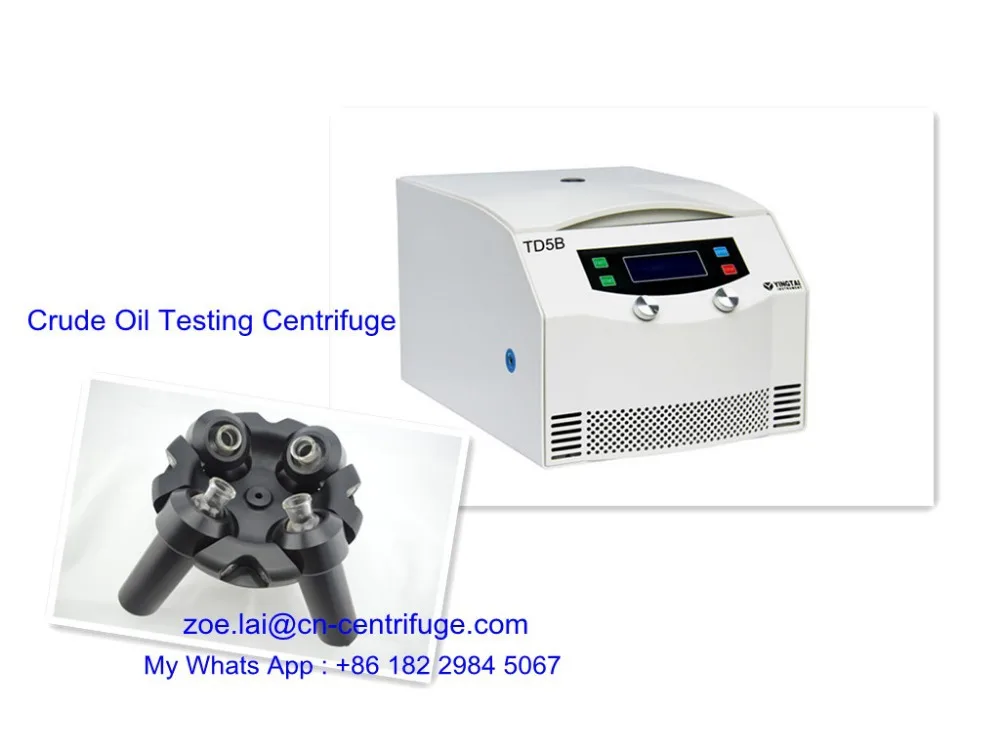 Crude Oil Testing Centrifuge Oil Centrifuge Machine TD5B, View Crude