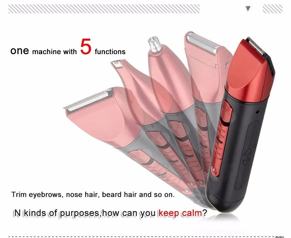 2018 HOT Cheap electric professional hair clippers precision hotel shaving kit mens shaving kit