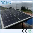 swimming pool collector heating panel rooftop plastic solar pool heater