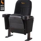 Indoor Movie Theater Furniture Stadium Seats Cinema Fabric Auditorium Chair With Movable Armrests