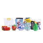 custom design liquid stand up pouch with spout for juice, water and milk