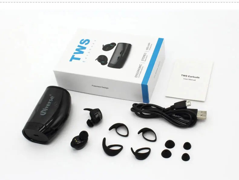 2019 TWS ipx7 waterproof blue tooth 50 earbuds noise cancelling - ANKUX.COM