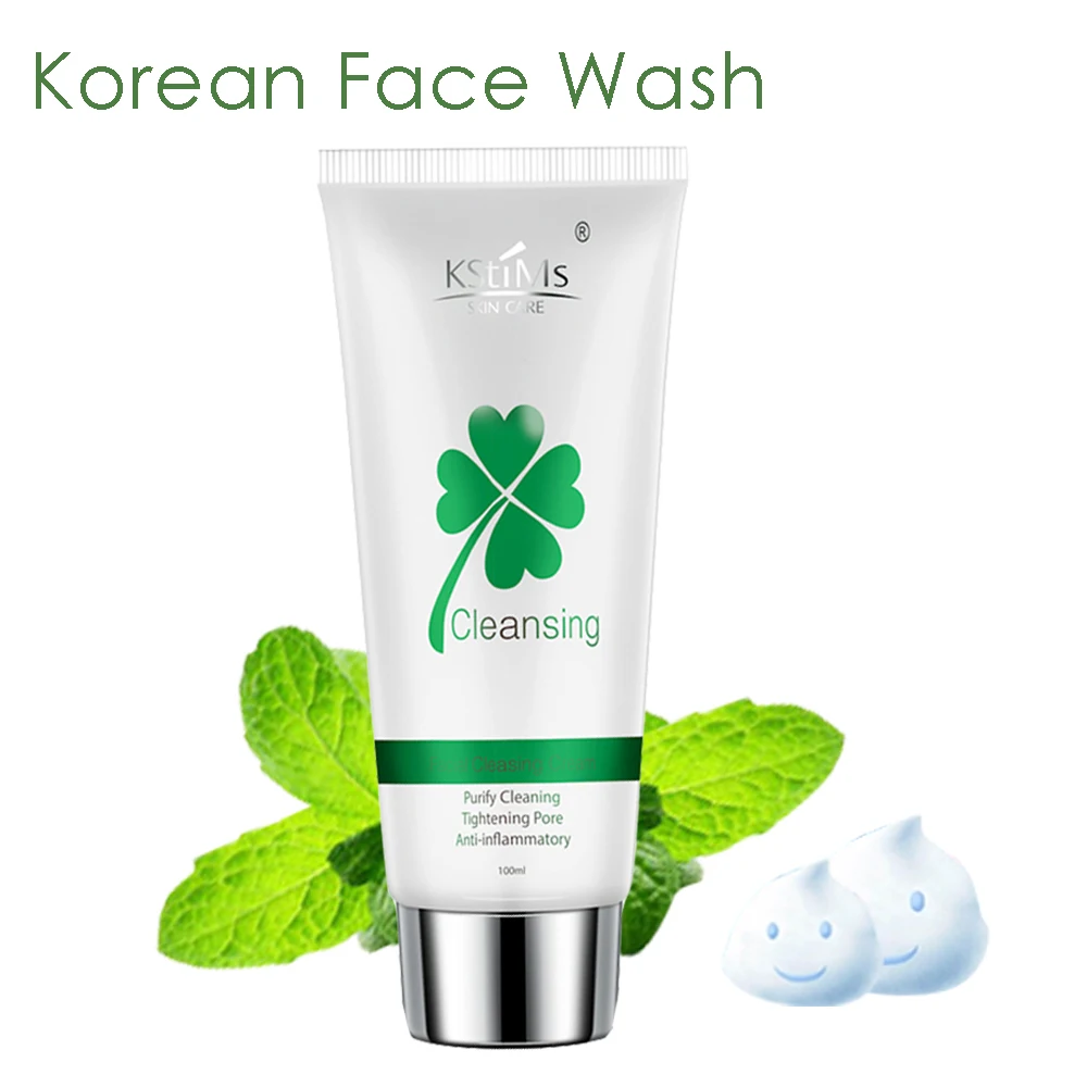 korean face wash