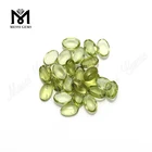 Oval Cabochon Gemstones Natural Peridot Gemstones from China