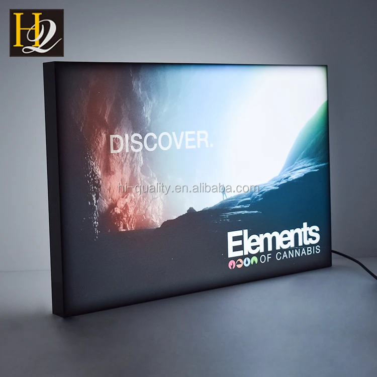 wall mounted light box