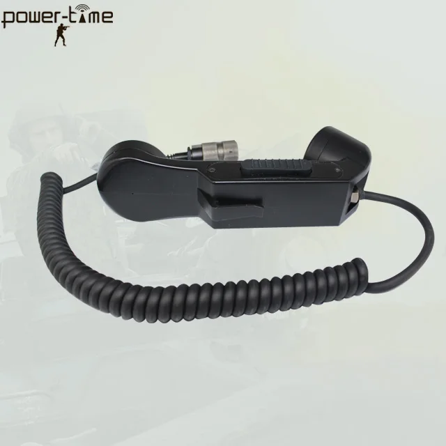 Military Handset H-189/GR for Tank Intercom System - ANKUX.COM