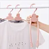 new product Multi-functional plastic clothes hanger folding,magic hangers for clothes